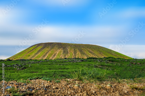 Ulan Qab Volcano, Inner Mongolia, China. Ulan Hada Volcano Geological Park. photo