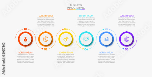 Business data visualization. timeline infographic icons designed for abstract background template milestone element modern diagram process technology digital marketing data presentation chart Vector