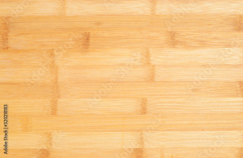 Texture of bamboo cutting board © xu