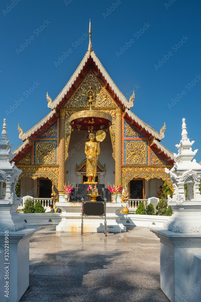Wat Phra Singh in Chiang Mai, Thailand. Wat Phra Singh in Chiang Mai, Thailand.
