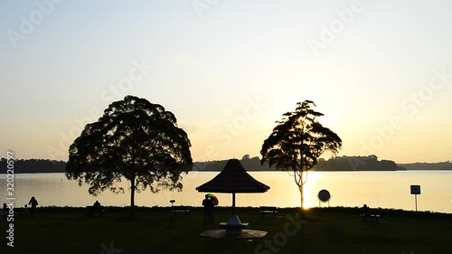 Aug 12/2018 Sunset at Upper Seletar Reservoir  photo