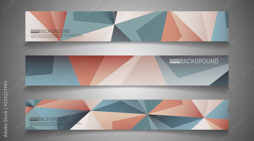 Set banner background for your design. vector graphic design illustration. suitable for your background design Set banner background for your design. vector graphic design illustration. suitable for your background design