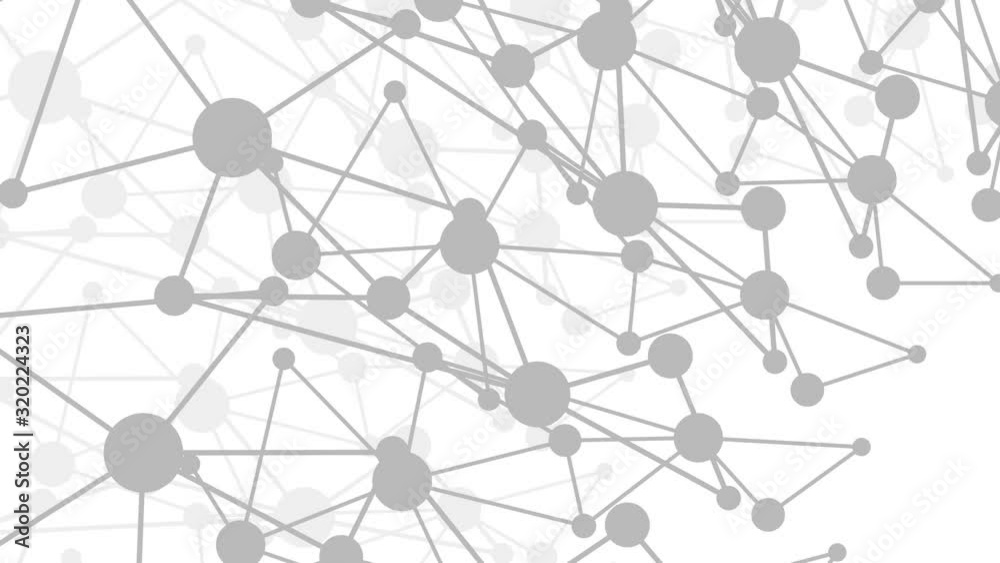 Molecule and communication animated background. Lines and dots. Concept of medical, technology, chemistry, science and internet network. 3D rendering. Molecule and communication animated background. Lines and dots. Concept of medical, technology, chemistry, science and internet network. 3D rendering.