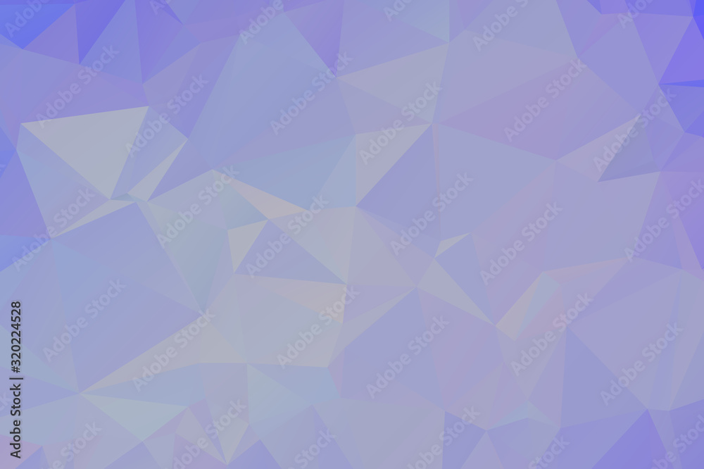 Obraz premium Abstract blue vivid triangle geometrical background, vector Illustration
