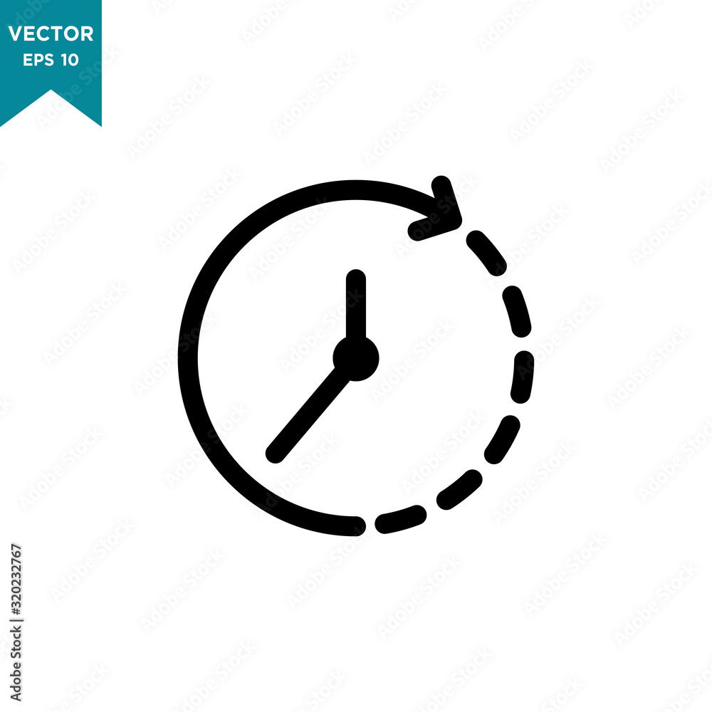 clock icon vector logo template, 24 hour service icon clock icon vector logo template, 24 hour service icon
