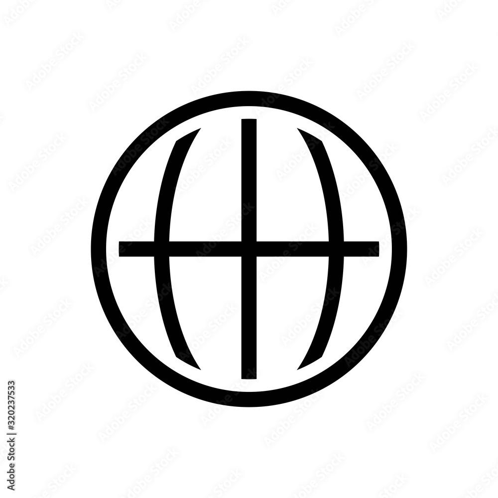 Obraz premium Earth Icon