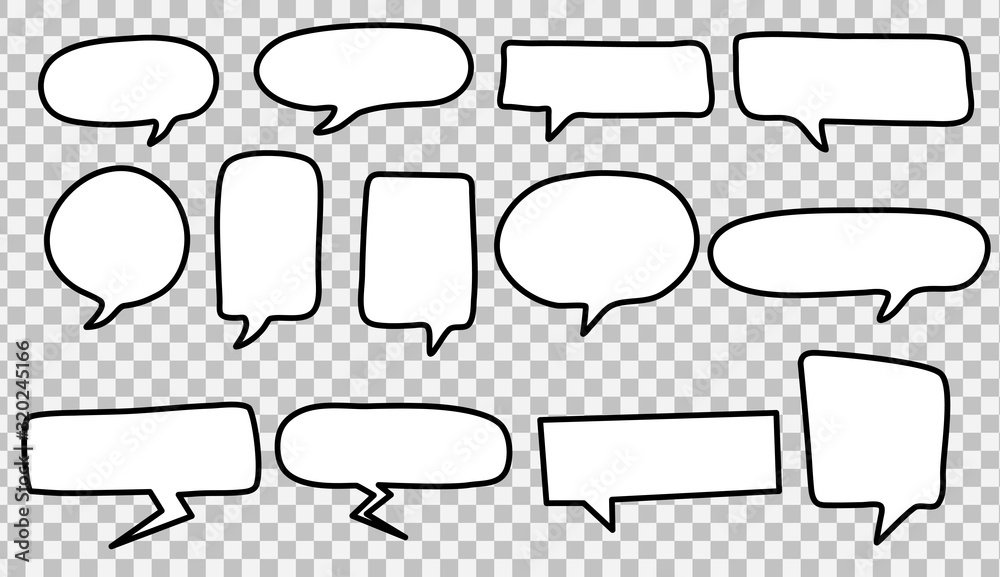 Obraz premium Illustration of spaces for text input.