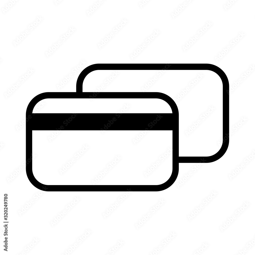 credit card ecommerce isolated icon credit card ecommerce isolated icon