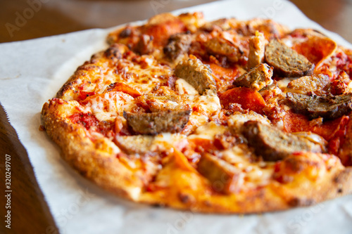 meat pizza