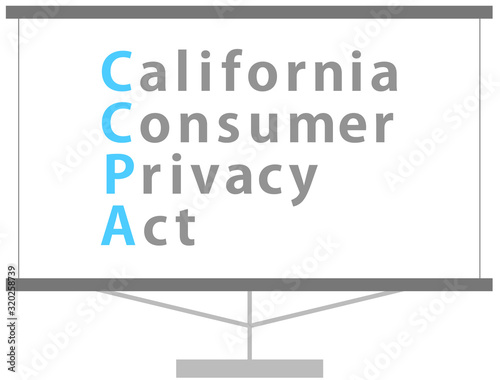 California Consumer Privacy Act カリフォルニア州消費者プライバシー法