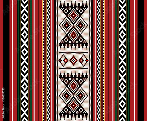 Beautiful Sadu Texture Background Red Rug Vintage Pattern