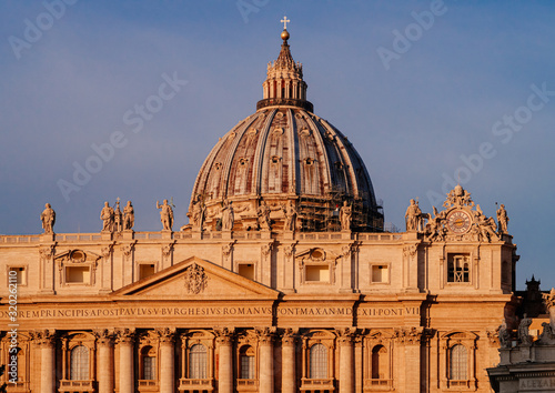  St. Peters Basilica Vatican City, UNESCO World Heritage Site, Rome, Lazio, Italy, Europe