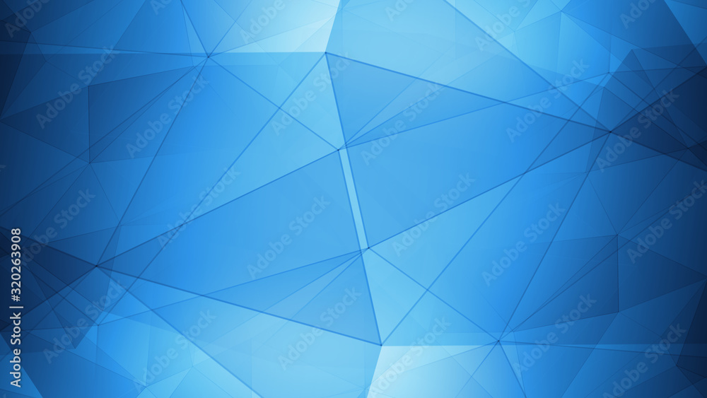 Fototapeta premium Connected presentation intro, gradient modern transparent layout