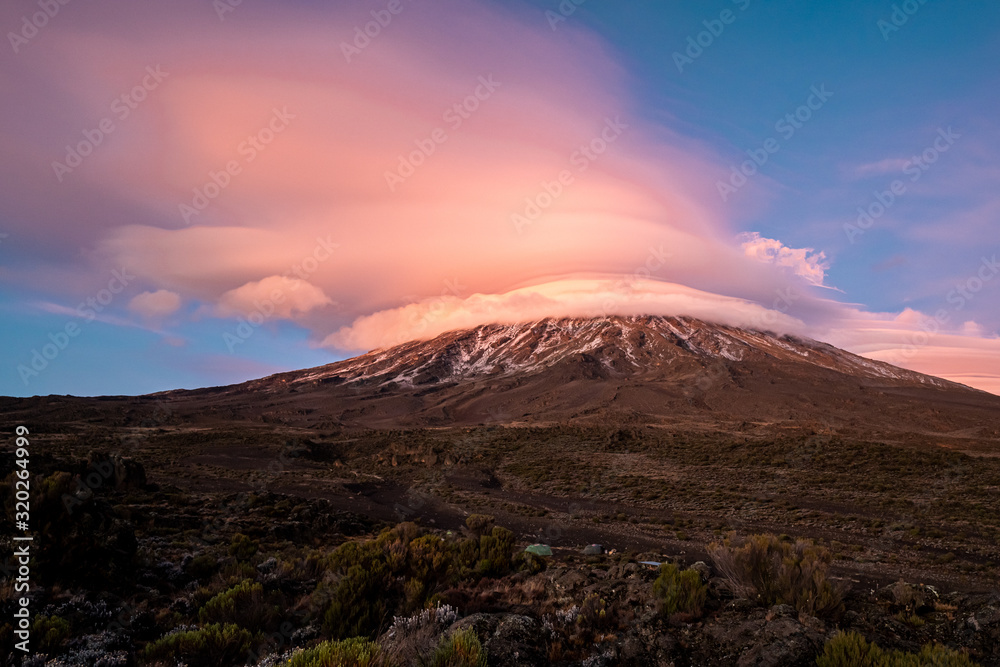 Kilimandjaro sunrise