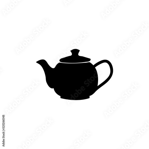 Teapot Icon. Editable Vector EPS.