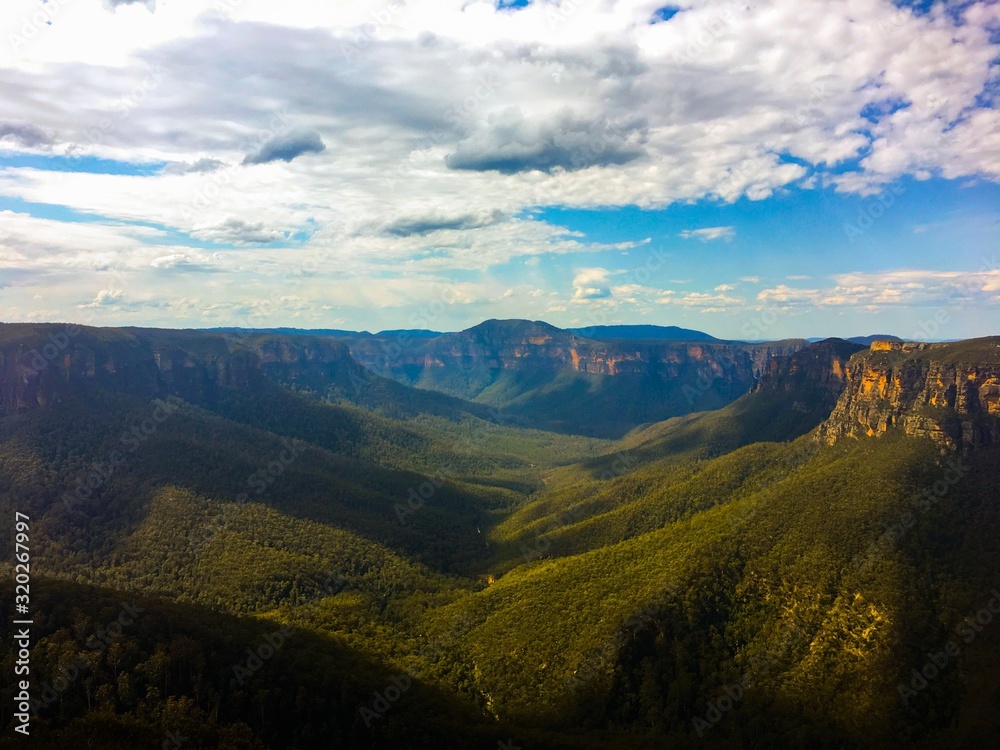 View of the Blue Mountains