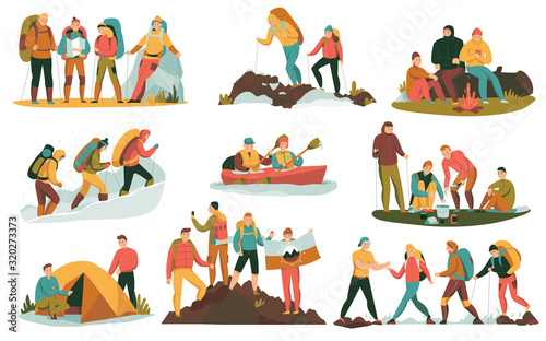 Camping Flat Set 