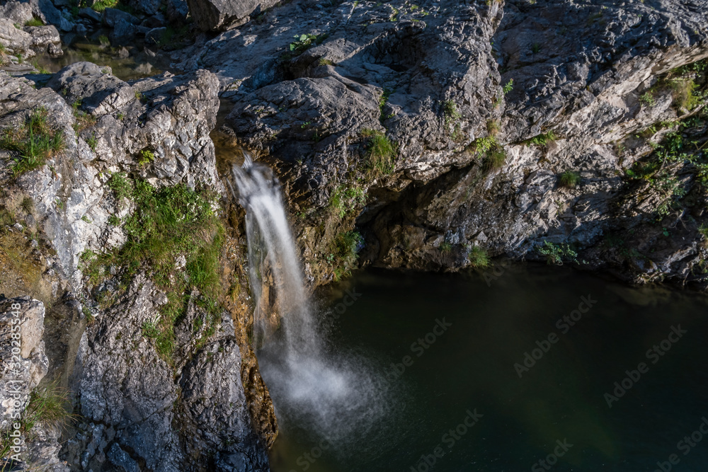 The magical waterfalls in Reutte, Tyrol