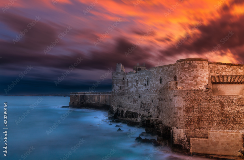Maniace Castle, Ortigia Island,Siracusa,Sicilia