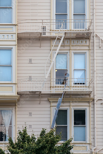 fachada de edificio de San Francisco © Raquel