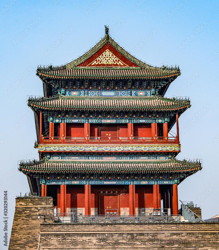 China, Beijing, Forbidden City Different design elements of the colorful buildings of the imperial palace China, Beijing, Forbidden City Different design elements of the colorful buildings of the imperial palace