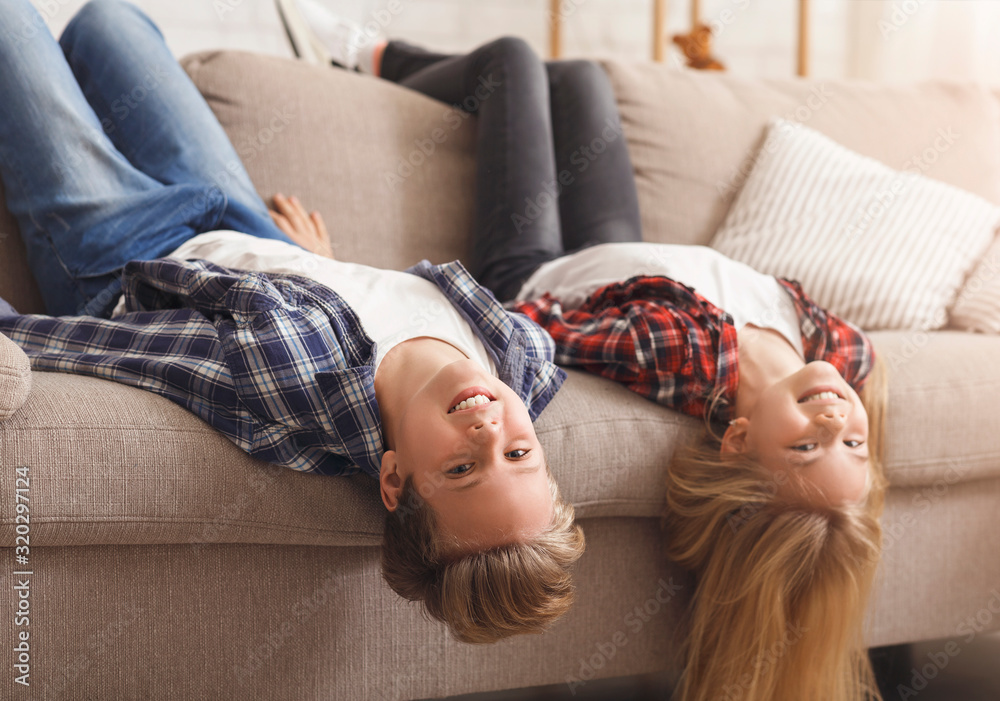 Sitting Upside Down On Couch