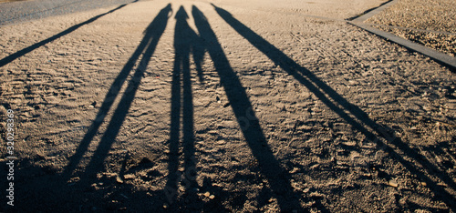Photos sombras de 4 personas