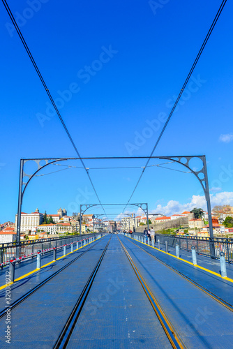 Ponte Dom Luís in Porto/Portugal