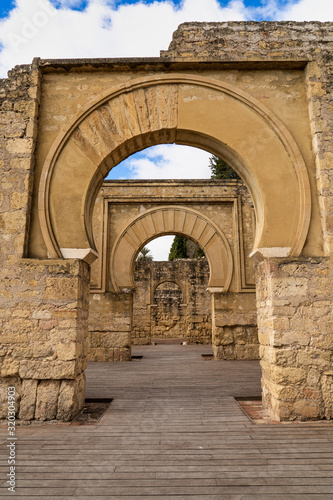 Palace of Medina Azahara near Cordoba in Andalusia, Spain