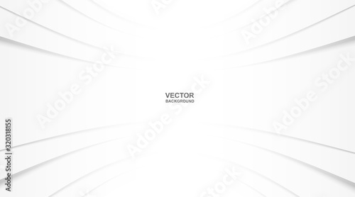 Abstract. white line overlap background ,light and shadow .Vector.