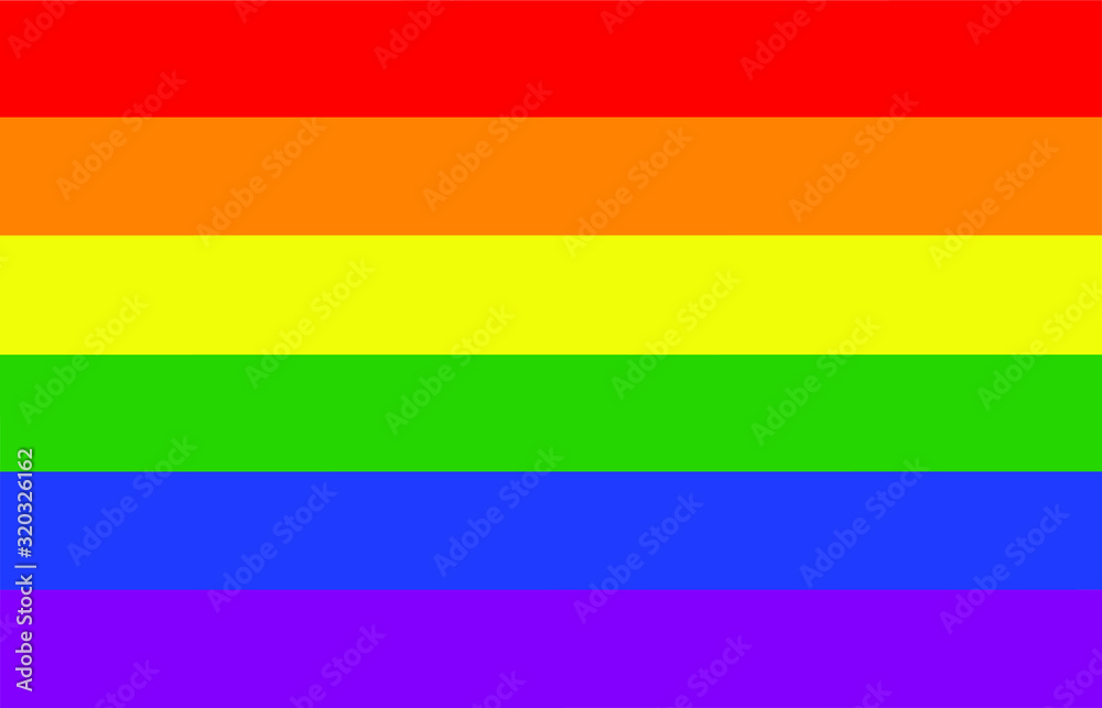Vector Gay Pride Flag and Banner