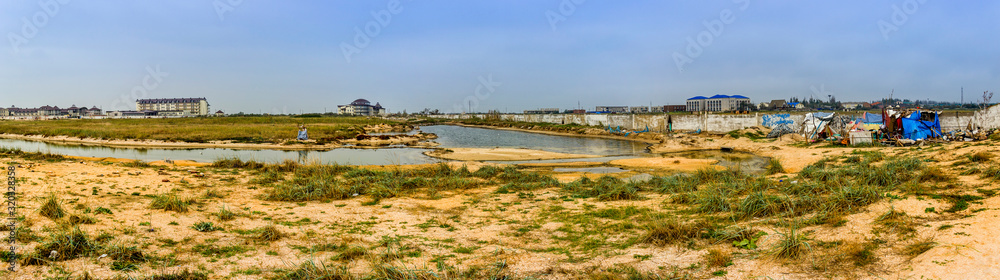 Obraz premium a wild dirty camping