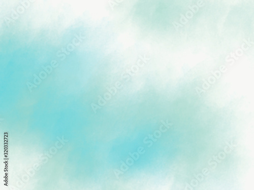 Watercolor brush strokes texture background with copy space
