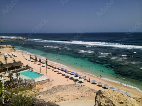 Enjoy a beautiful beach. Bali  Indonesia.