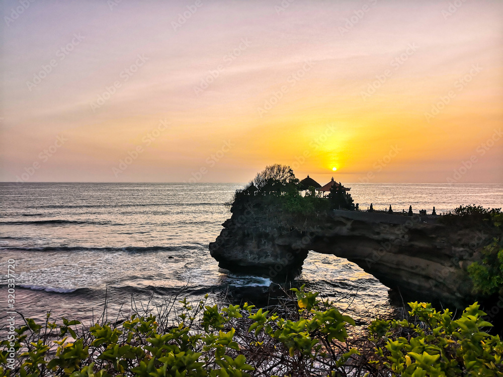 Beautiful Sunset in Bali. Indonesia.