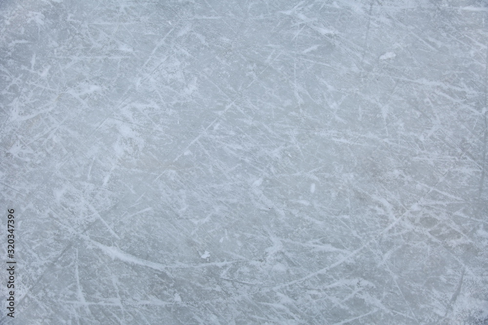 texture of traces of ice skates on the ice texture of traces of ice skates on the ice