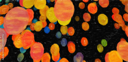 Abstract watercolor background with wet paint splashes on paper, graphic pain...