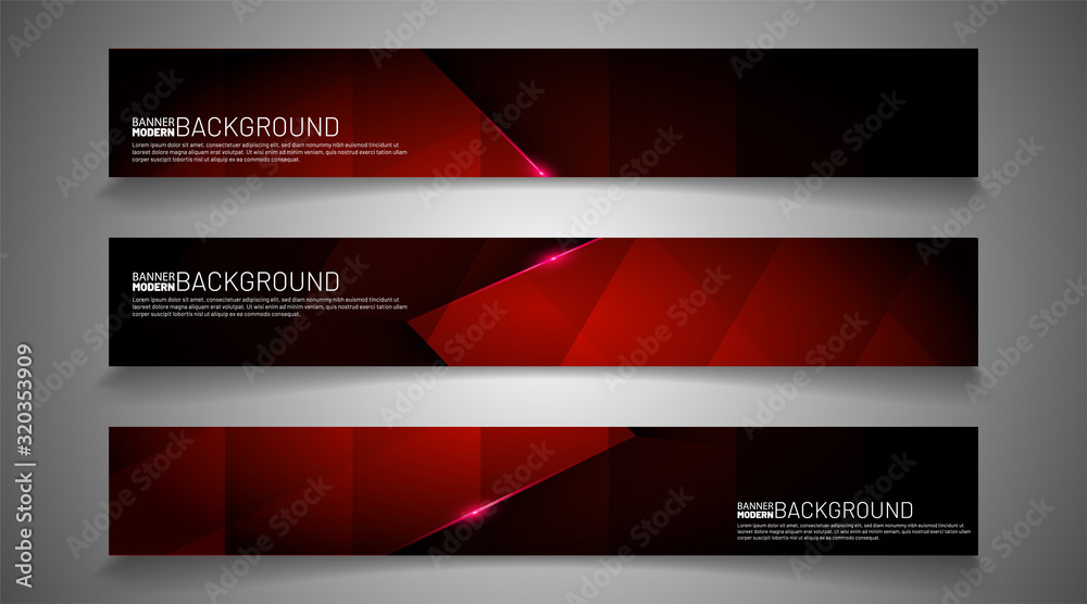 Set banner background for your design. vector graphic design illustration. suitable for your background design Set banner background for your design. vector graphic design illustration. suitable for your background design