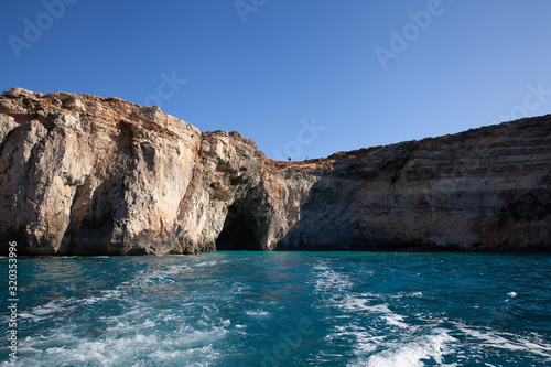Crystal Lagoon cave, Comino, Malta © vladislavmavrin