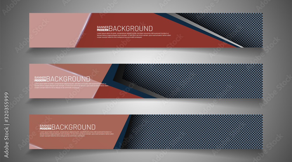 Set banner background for your design. vector graphic design illustration. suitable for your background design Set banner background for your design. vector graphic design illustration. suitable for your background design