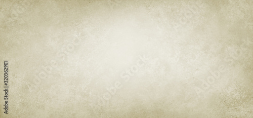 Tablou pe pânză Old white paper background illustration with soft blurred texture on borders in