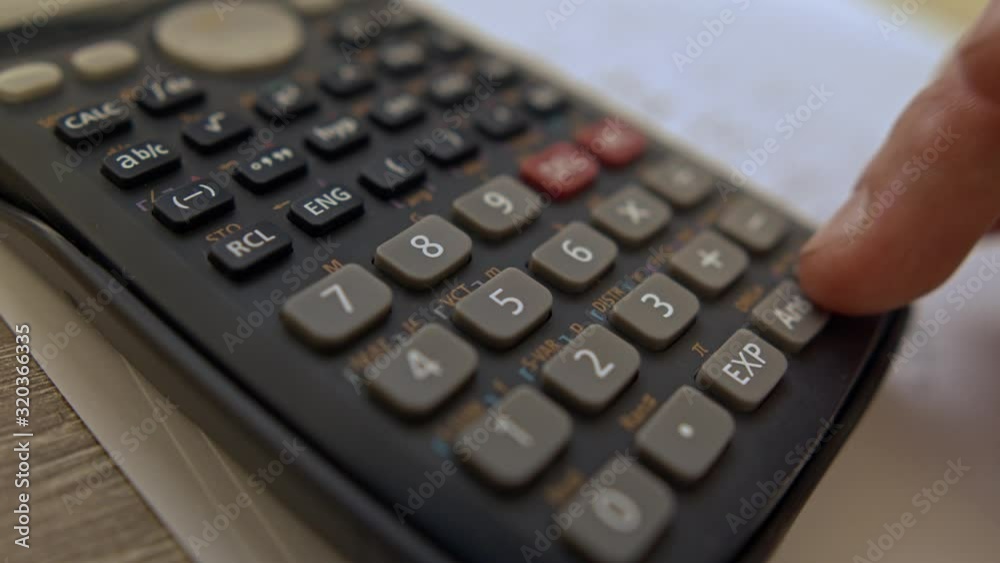 Accounting Close Up Shot; Accountant Using Calculator Close Up Shot, university exam using caculator
close up shot of calculator using on desk Accounting Close Up Shot; Accountant Using Calculator Close Up Shot, university exam using caculator
close up shot of calculator using on desk
