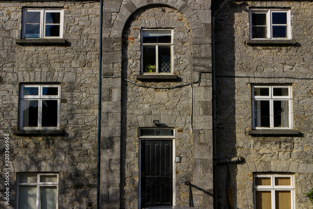 A generic building in Kilkenny Ireland, lots of windows