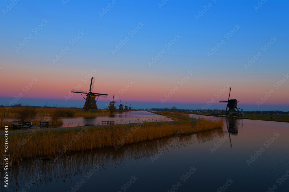 Kinderdijk Holland Windmills