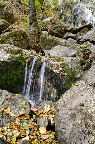 Samodivsko praskalo waterfall  Rhodope Mountains  Bulgaria
