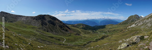  Panoramic view of Dolomites, Italy