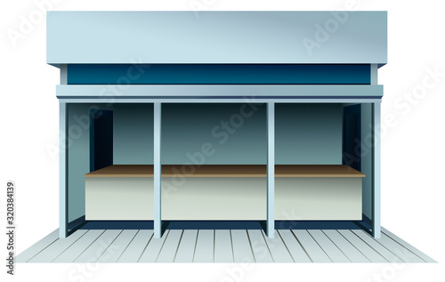 Retail: front of corner shop building