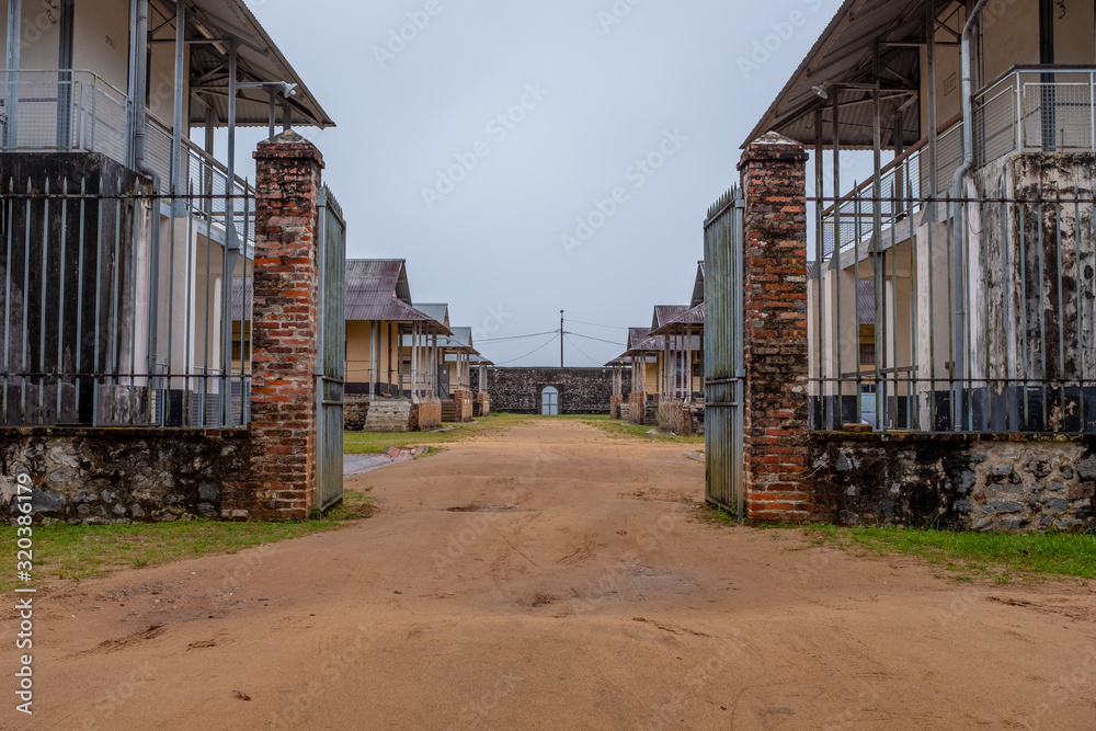 Entrance of Prison of St-Laurent-du-Maroni, French Guiana