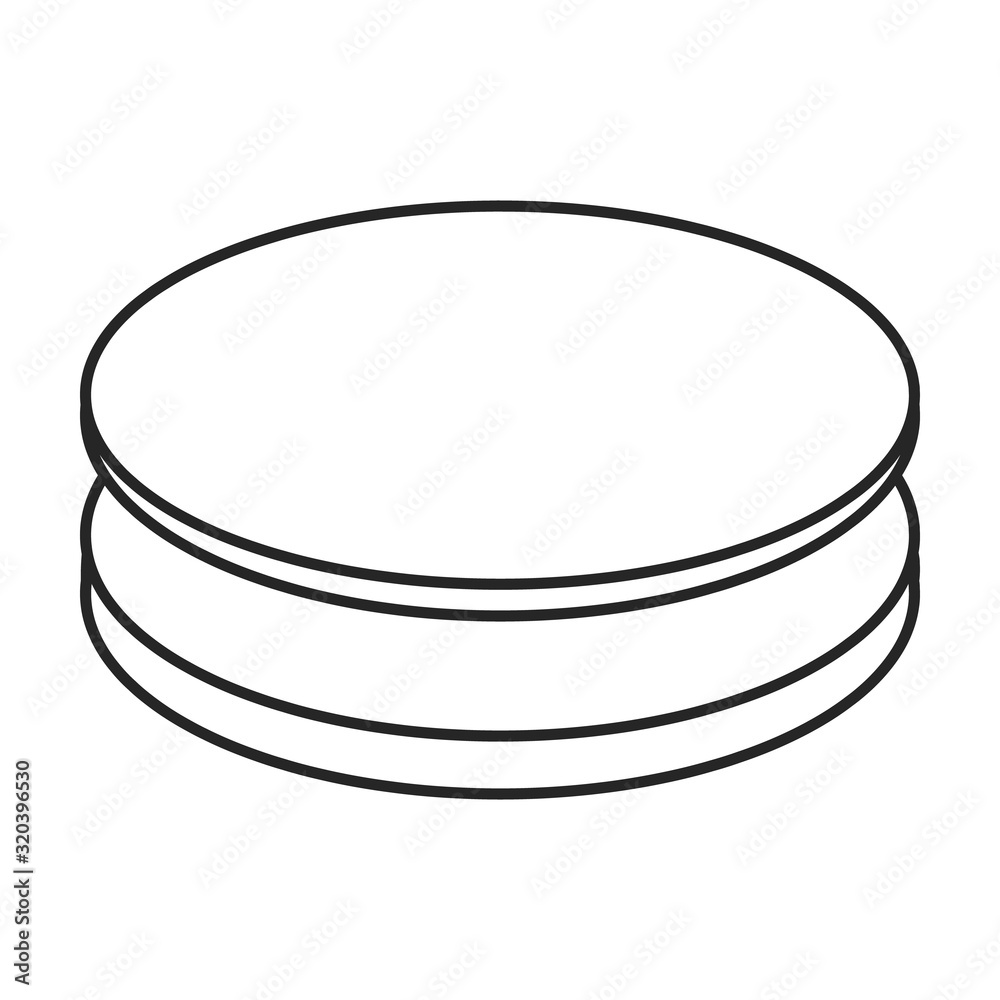 Chocolate cookie vector icon.Outline,line vector icon isolated on white background chocolate cookie . Chocolate cookie vector icon.Outline,line vector icon isolated on white background chocolate cookie .
