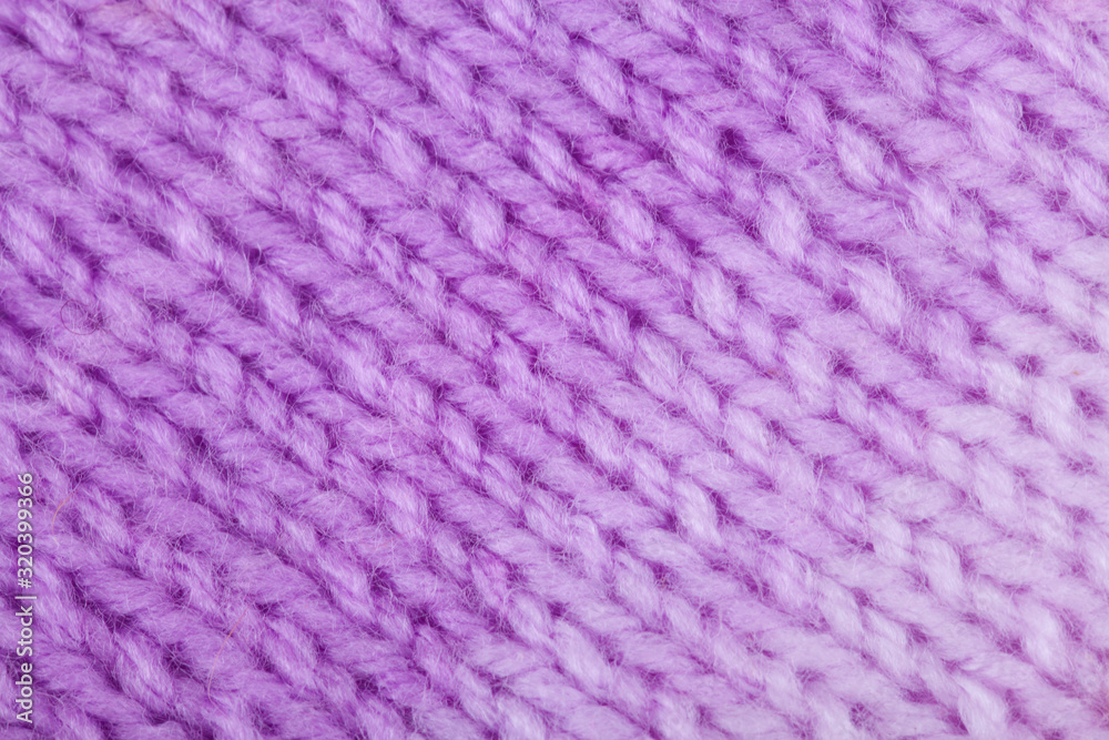 Knitted texture, woolen product, homework, hobbies, knitting, needlework.